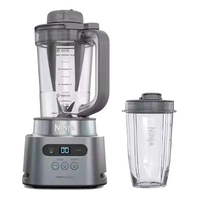 Licuadora portátil Ninja Twisti High-Speed Blender DUO SS150 1.005 L plateada 127V