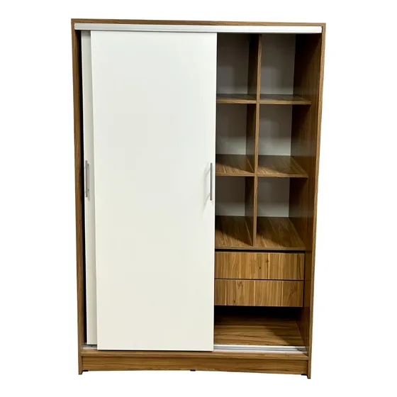 Placard Melamina 1,20x1,80 Puertas Corredizas Promo Del Mes