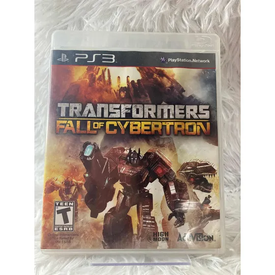 Jogo Transformers Fall Of Cybertron Ps3