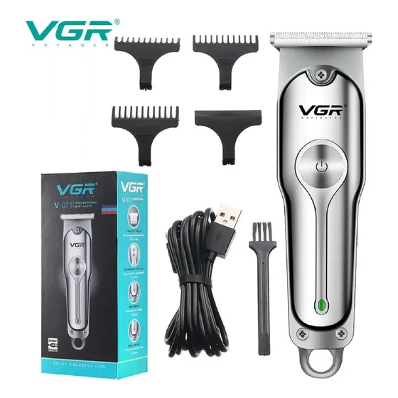 Maquina Afeitar Vgr Profesional Trimmer Recargable Inalambri