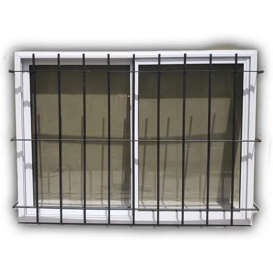 Ventana De Aluminio 150x110 Con Reja 