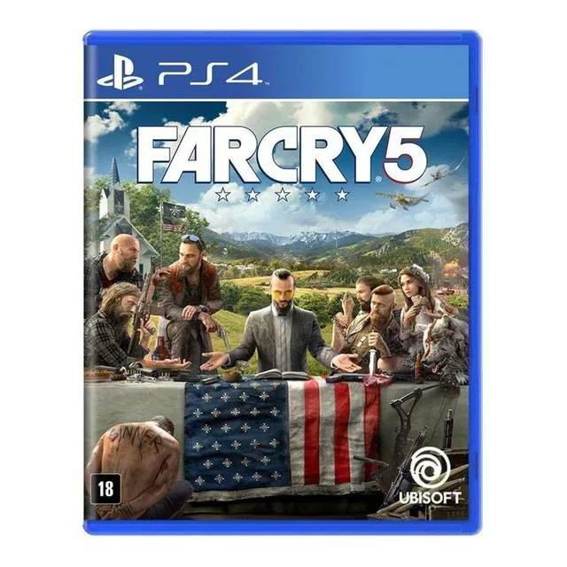 Far Cry 5: los medios físicos de PS4 sellados en portugués