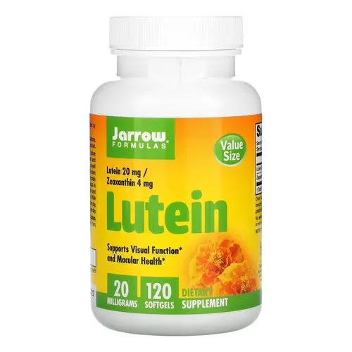 Jarrow Formulas Luteína 20 Mg Zeaxantina 4 Mg 60 Softgels Sabor Sin Sabor