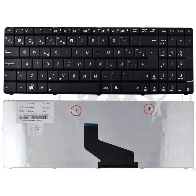 Teclado Asus K53 Español - Jhc Ventas