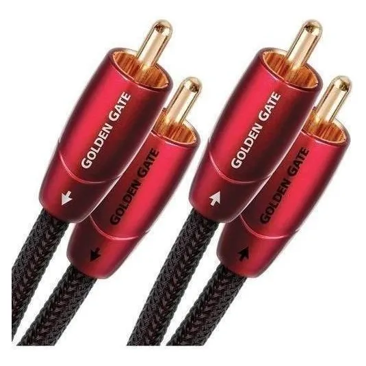 Audioquest Goldg02r Cable De Audio De Rca A Rca