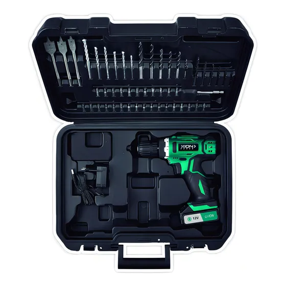 Taladro Inalámbrico Recargable +50 Accesorios Xion Xi-tool50