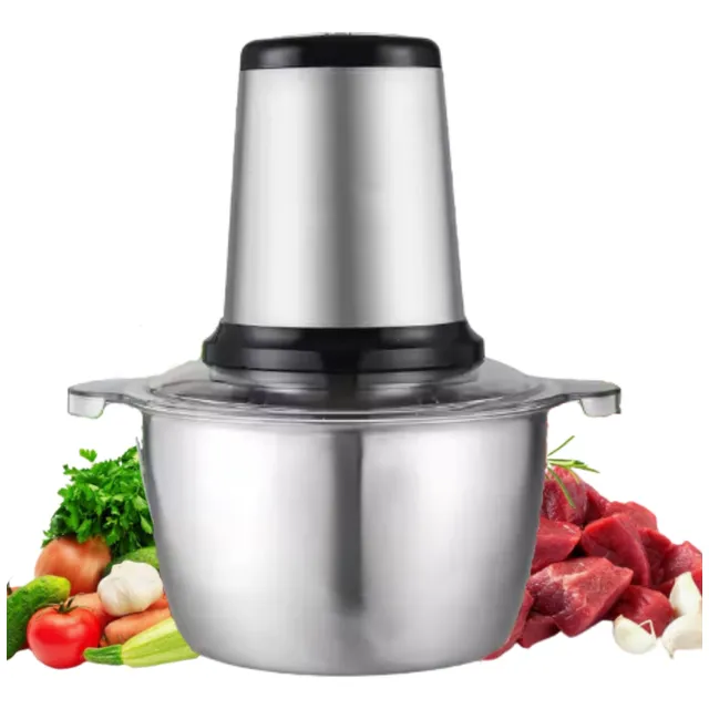 Moedor Elétrico Fatiador Picador Legumes Temperos 3l 110/220