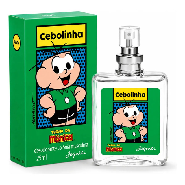 Colônia Turma Da Mônica Cebolinha Jequiti 25mL