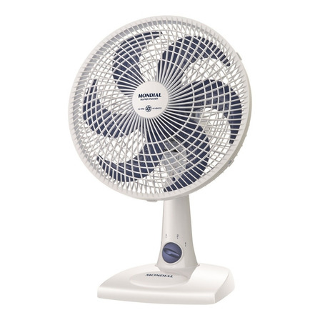 Ventilador De Mesa 30cm Super Power Mondial Branco/azul Escuro 60w 6 Pás Vsp-30-w Ventilador De Mesa 30cm Super Power Mondial Branco/azul Escuro 60w 6 Pás Vsp-30-w