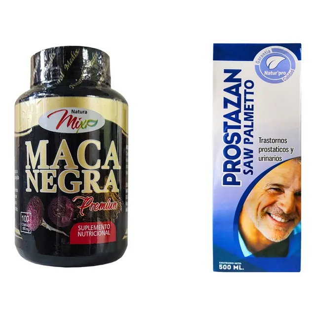 Maca Negra Premium + Prostazan - Unidad a $300