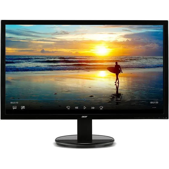 Monitor Acer Abi 19.5 Pulgadas Hd 1366 X 768vesa Hdmi Y Vga