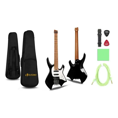 Guitarra Ibanez 7 Cordas Xptb720 Iron Label Black Flat Bkf