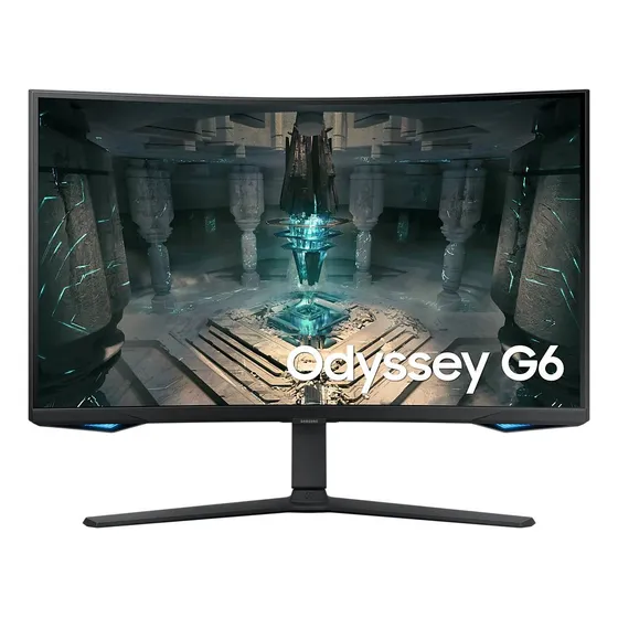 Monitor Samsung Curvo 32 Va Qhd 240hz Odyssey G6 Color Negro