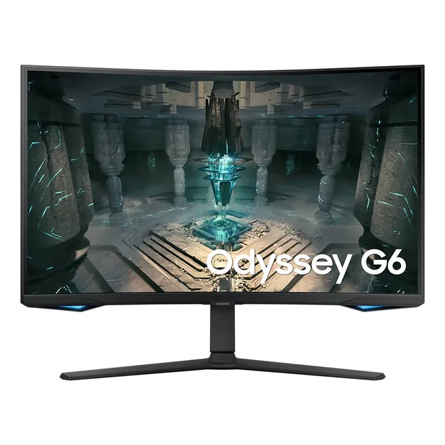 Monitor Samsung Curvo 32 Va Qhd 240hz Odyssey G6 Color Negro