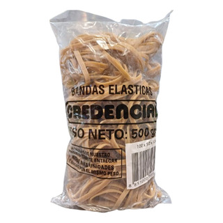 Banda Elastica Credencial Bolsa X 500 Grs 5x100 Ancha Banda Elastica Credencial Bolsa X 500 Grs 5x100 Ancha
