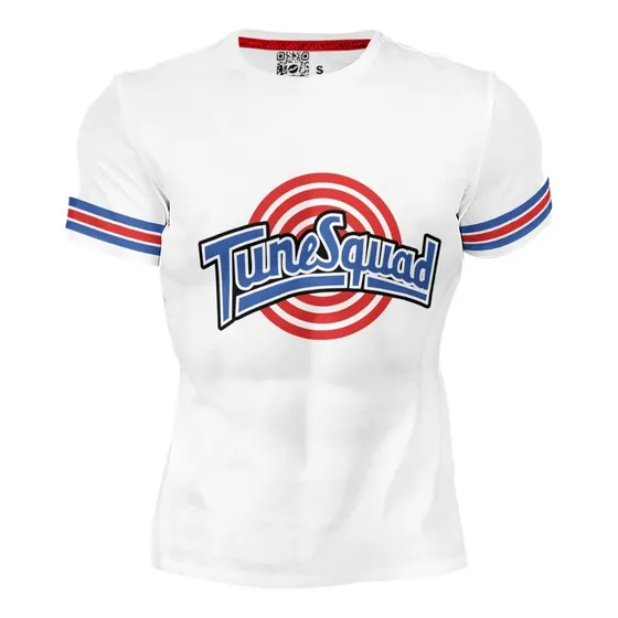 Playera  Full Print Tunesquad Uniforme J 23 Película