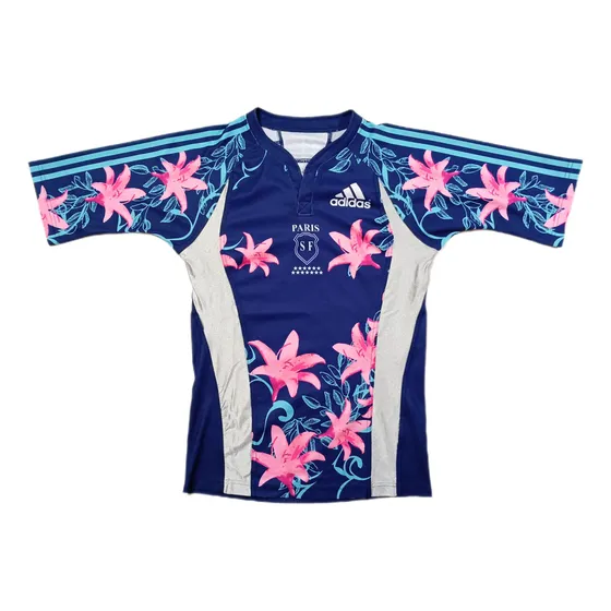 Camiseta Stade Francais 2007 adidas Rugby Francia París Sf M