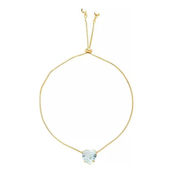 10 Pulseiras Gravatinha Madrinha Azul S/iniciais Folheado