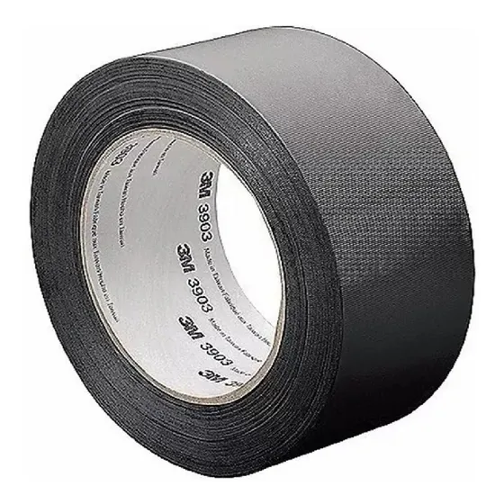 Cinta Multiproposito 3M Ducttape 3903 50 mm x 18 m Color Negro