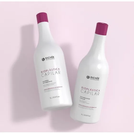 Bioplástica Capilar Richee Pack 1 Litro