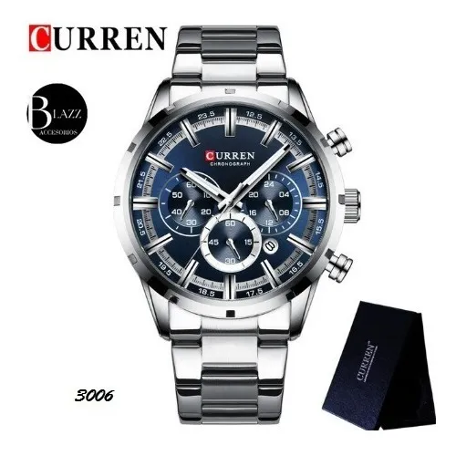 Curren 3006 Reloj De Acero Inoxidable