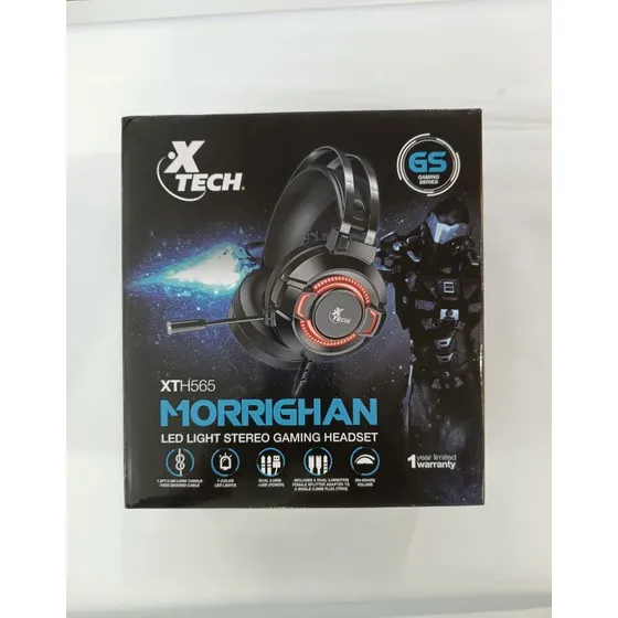 Audifonos Xtech Para Videojuegos Con Iluminacion