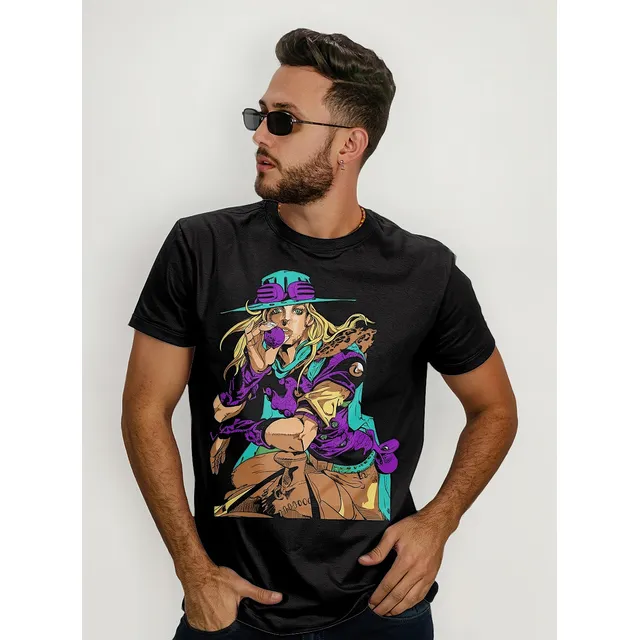 Remera Gyro Zeppeli Jojo Bizarre Adventure Steel Ball Run