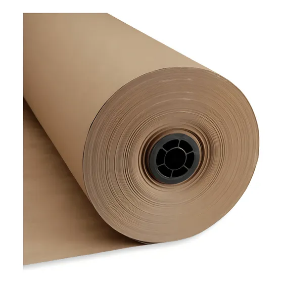Bobina De Papel Semi Kraft 80g 90cm 3kg Pintura Mascaramento Rolo Embalagem Parda Acesso