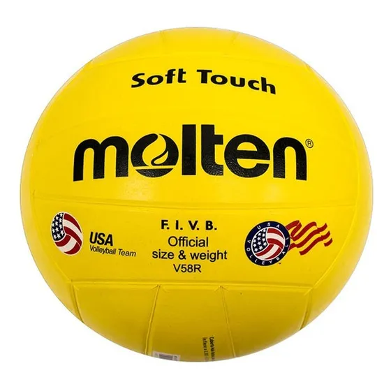 Balón Voleibol Molten V58r Hule Soft Touch Original Sgaije