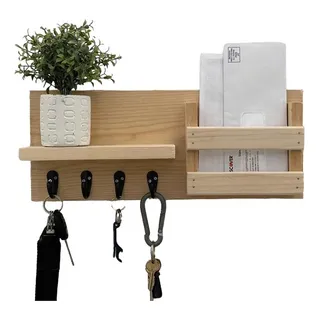 Perchero para llaves en madera sale