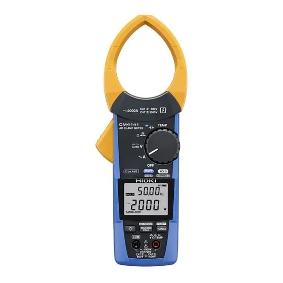 Amperímetro Hioki Cm4141-90 2000 Aac. + Estuche + Bluetooth 