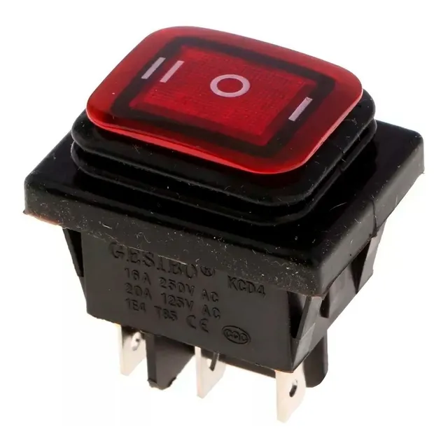 10 Interruptor Switch On Off On 2 Polos 3 Posiciones Piloto 