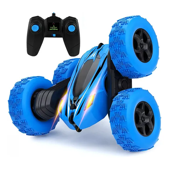 Carro Control Remoto Acrobático Rotación 360 Recargable
