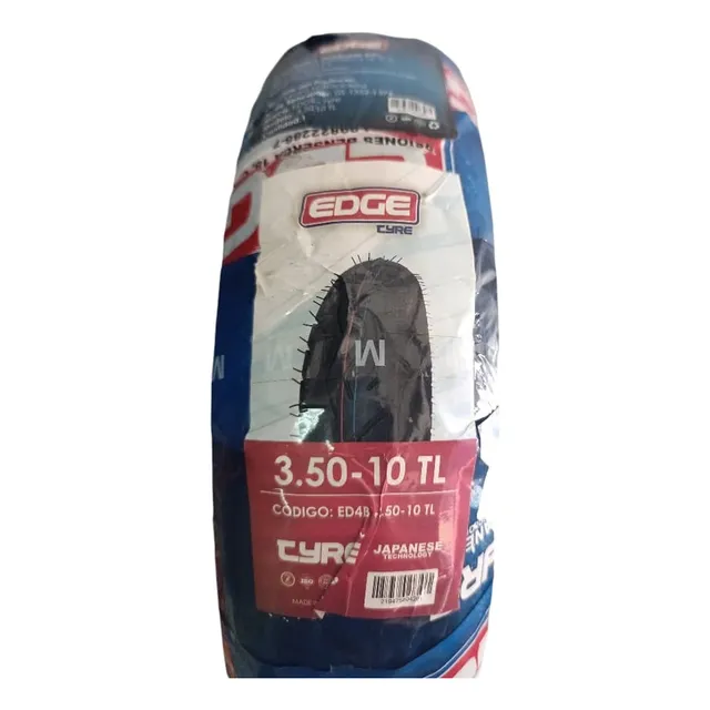 Caucho 3.50-10 Tubeless 8 Lonas Edge