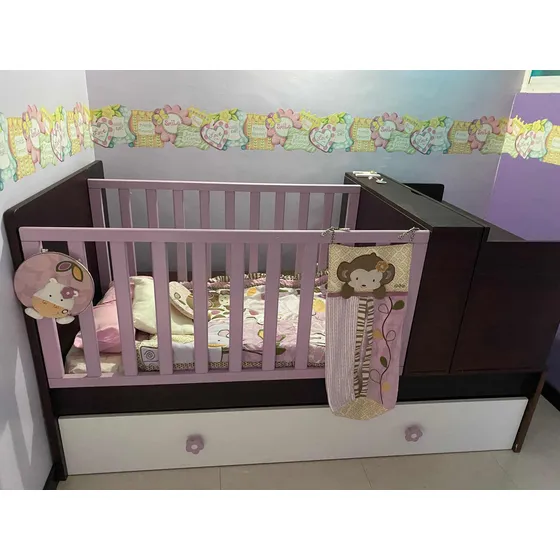 Cama Cuna Duplex De Centro Mueble