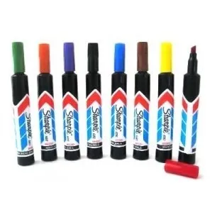 Marcadores Sharpie Modelos 680 Punta Gruesa  Pack 12 Und 