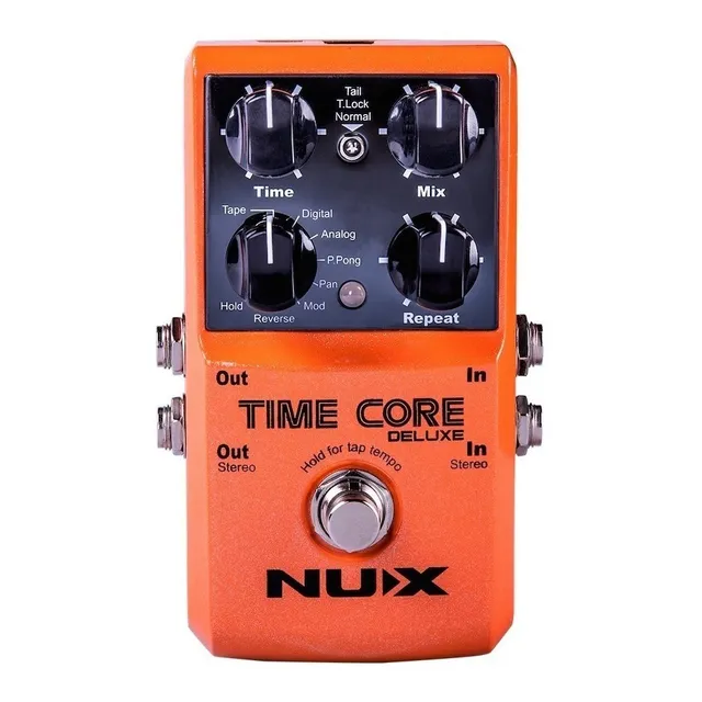 Pedal de efecto NUX Time Core Deluxe naranja
