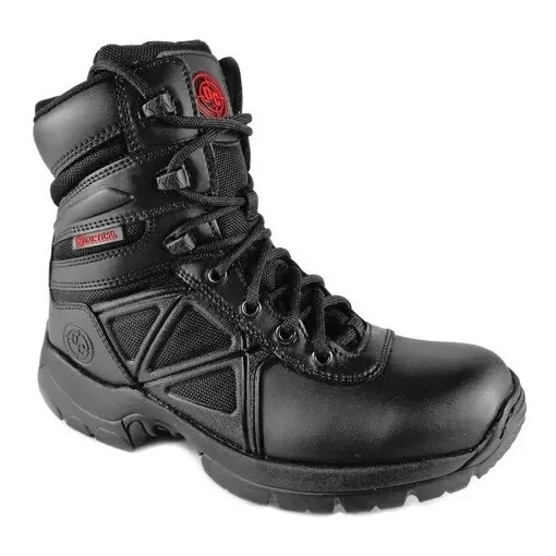 Botas Omar Castell- Tactical Reforsada Est: 7674 Negro