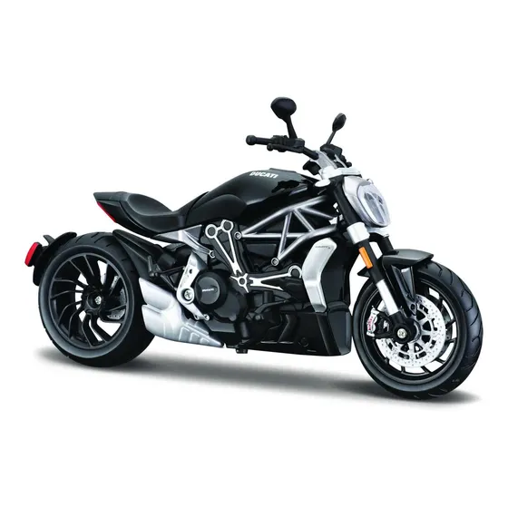 Modelo Motocicleta Escala 1:12 Suspension Soporte Lateral In