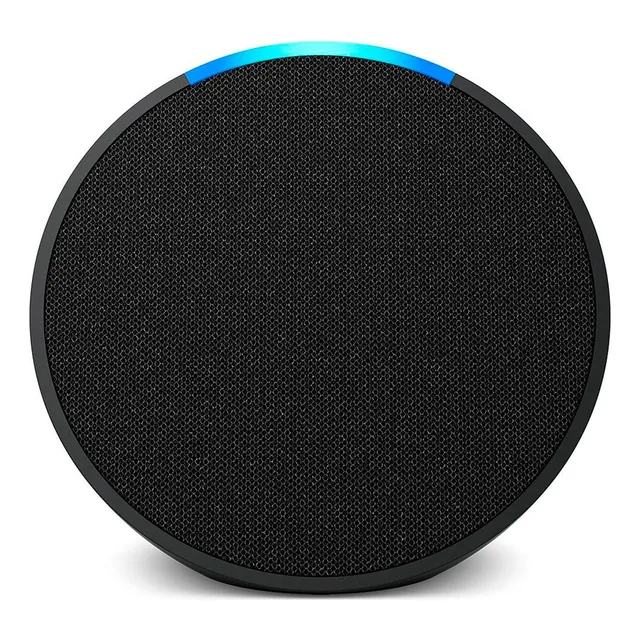 Altavoz inteligente con control de voz Alexa Echo Pop de primera generación, color negro carbón