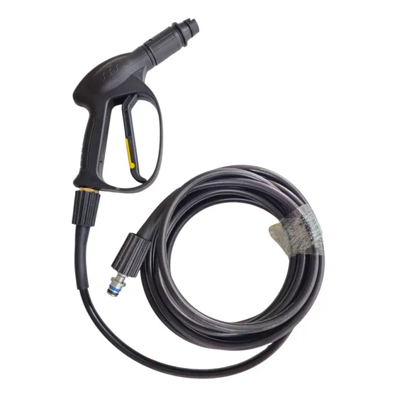 Pistola Corta Graduable Con Manguera M22 Para Hidrojet Vg