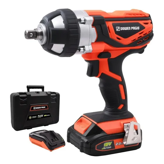 Llave Impacto Bateria Ion Litio 18 V Dowen Pagio Enc 1/2¨