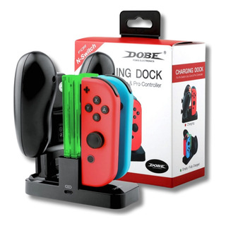 Carregador Base Para Nintendo Switch Joy-con E Pro Controle Carregador Base Para Nintendo Switch Joy-con E Pro Controle