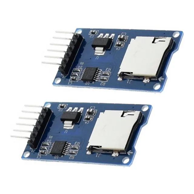 2 Piezas Módulo Lector De Micro Sd Para Arduino