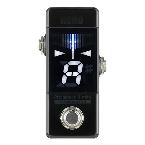 Korg Pitchblack X Series Pb -x Chromatic Pedal Tuner Blue