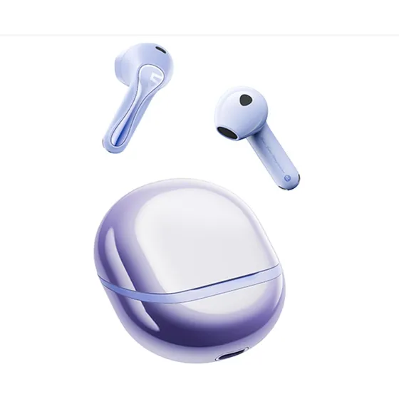 Auriculares Soundpeats Air5 Bluetooth 5.4 Hi-res Aptx Morado
