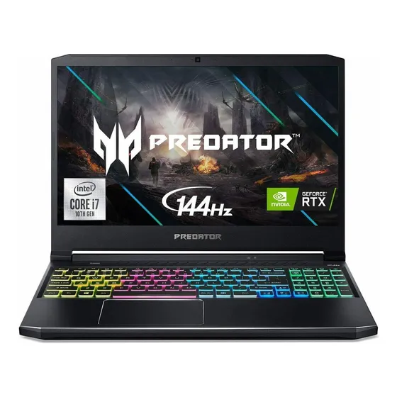 Notebook Predator Helios 300 i7-10750H - Excelente (Recondicionado)