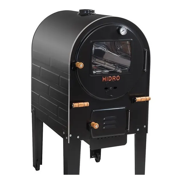 Horno A Leña Portátil Inter Inoxidable 138 L Entra Un Lechón