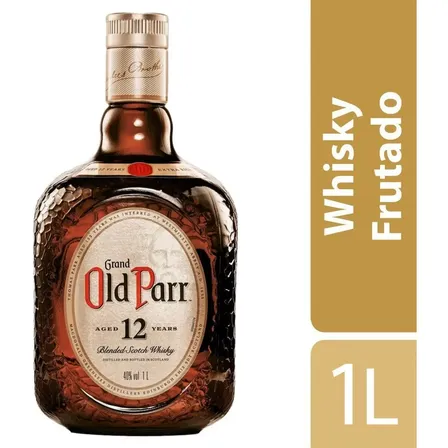 Whisky Blended Scotch 12 Anos 1 Litro Grand Old Parr