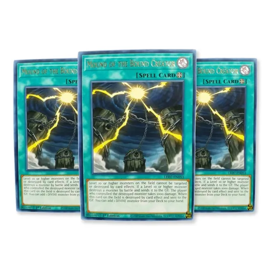 Yugi-oh! Mound Of The Bound Creator Led7-en053 Rare